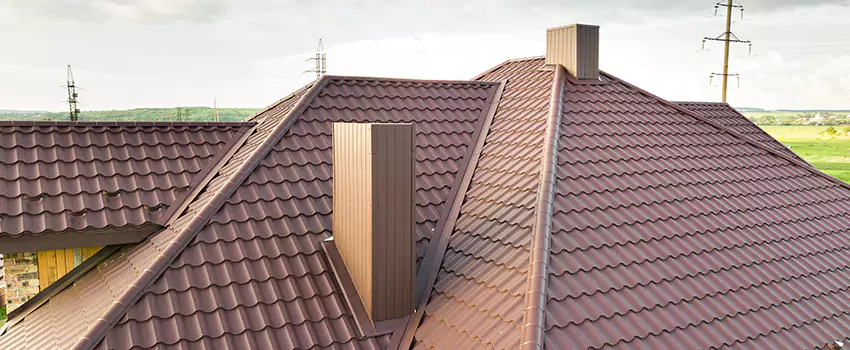 Residential Chimney Flashing Restoration in Morrisville, NC