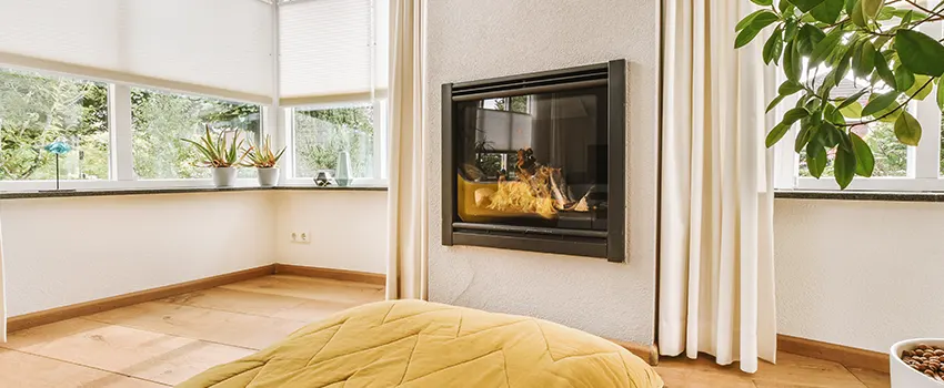 Residential Fireplace Ceramic Glass Installation in Morrisville, NC