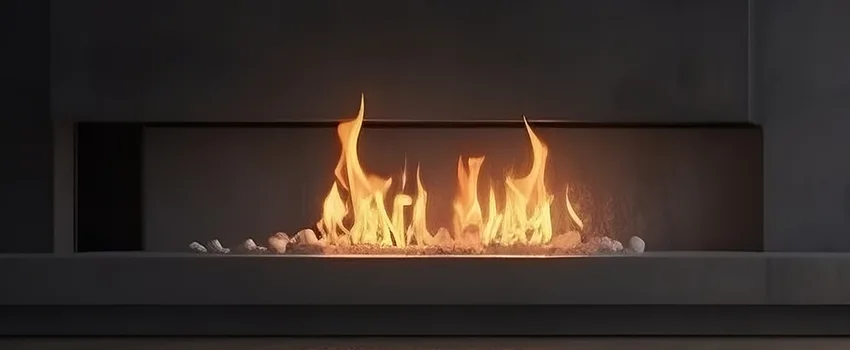 B-Vent Gas Fireplace Installation in Morrisville, NC