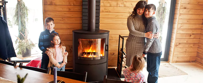 Morso Cast Iron Fireplace Insert Installation in Morrisville, North Carolina