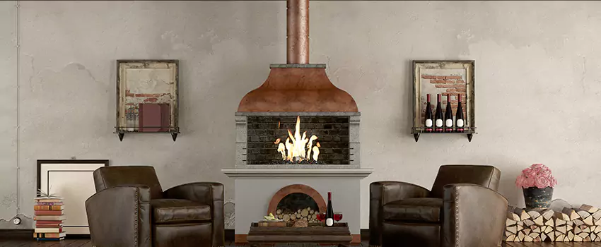 Thelin Hearth Products Providence Pellet Insert Fireplace Installation in Morrisville, NC