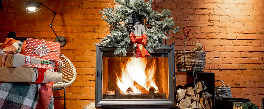 Travis Industries Linear Gas Fireplace Installation in Morrisville, North Carolina