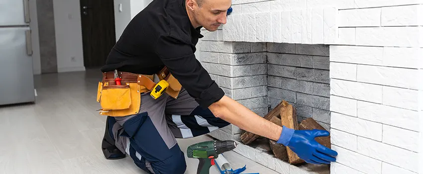 Fireplace Damaged Damper Frame Repair Services in Morrisville, North Carolina