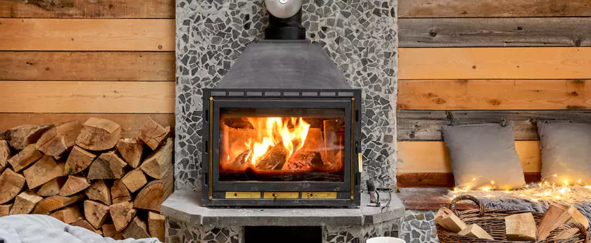 Outdoor Morso Fireplace Broken Screen Replacement in Morrisville, NC